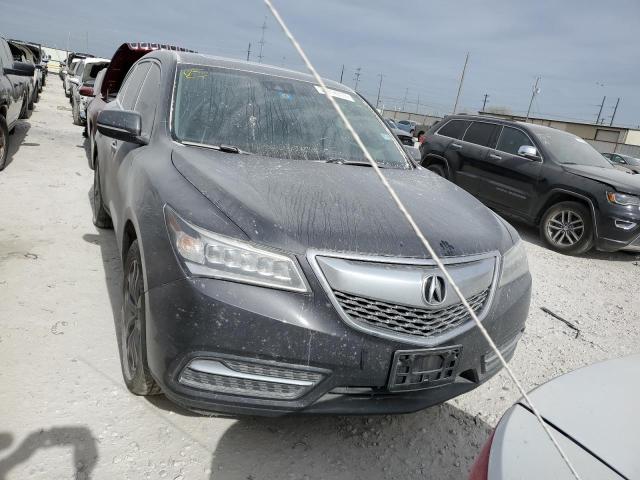 Photo 5 from auction – 2016 ACURA MDX TECHNO with VIN 5FRYD3H41GB017061
