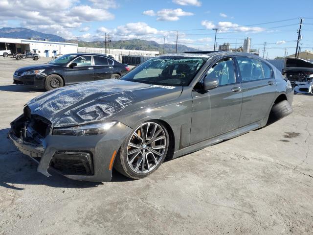 BMW 740 I 2021 with VIN WBA7T2C0XMCF67446 - Photo from auction