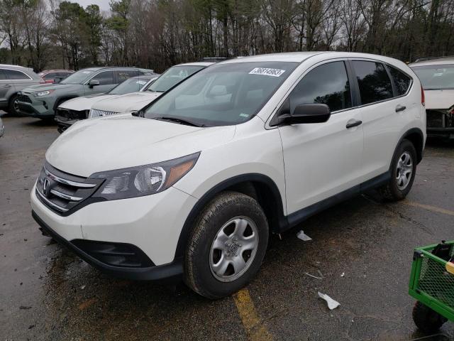 HONDA CR-V LX 2013 with VIN 5J6RM3H38DL021804 - Photo from auction
