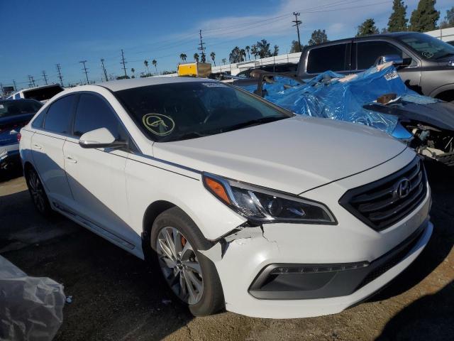 HYUNDAI SONATA SPO 2017 with VIN 5NPE34AF4HH578396 - Photo from auction