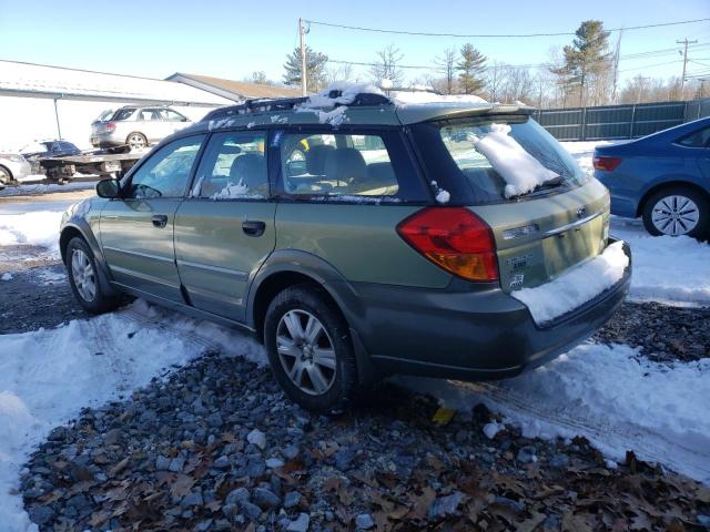 Photo 2 from auction – 2005 SUBARU LEGACY OUT with VIN 4S4BP61C457332324
