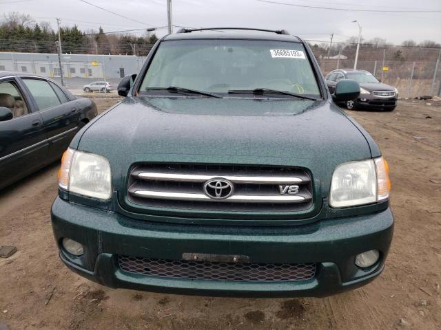 Photo 5 from auction – 2002 TOYOTA SEQUOIA LI with VIN 5TDBT48A22S090644