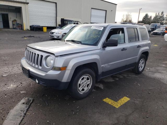 JEEP PATRIOT SP 2014 with VIN 1C4NJPBB1ED858992 - Photo from auction