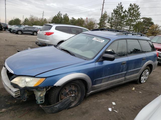 SUBARU OUTBACK 2008 with VIN 4S4BP60C287314443 - Photo from auction
