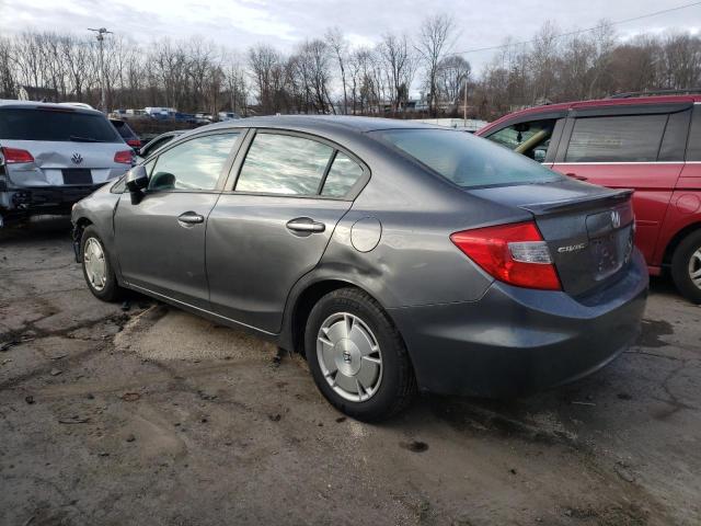 Photo 2 from auction – 2012 HONDA CIVIC HF with VIN 2HGFB2F60CH332131