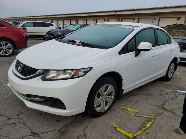 HONDA CIVIC LX 2013 with VIN 19XFB2F59DE025561 - Photo from auction