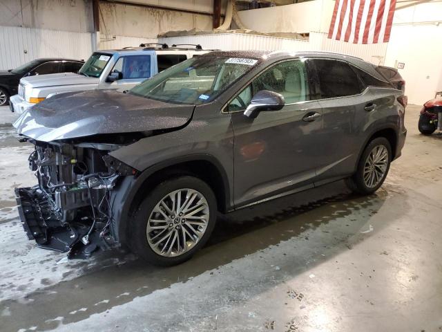 LEXUS RX 350 2022 with VIN 2T2JZMAA8NC245601 - Photo from auction