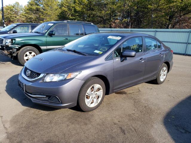 Photo 1 from auction – 2015 HONDA CIVIC LX with VIN 19XFB2F58FE287252