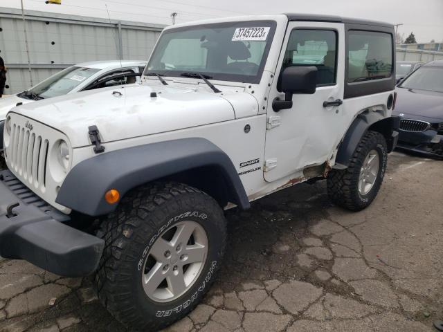 Photo 1 from auction – 2017 JEEP WRANGLER S with VIN 1C4GJWAG9HL601072
