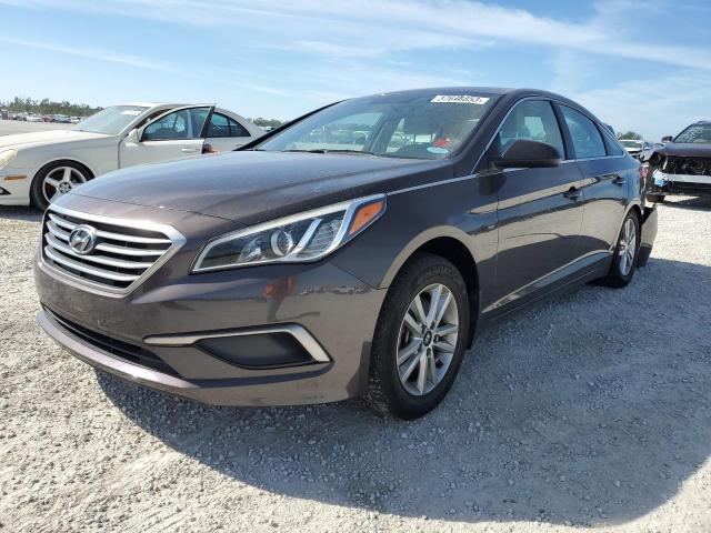 HYUNDAI SONATA SE 2016 with VIN 5NPE24AF0GH418047 - Photo from auction