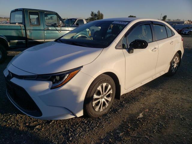 TOYOTA COROLLA LE 2022 with VIN JTDEAMDE3N3010110 - Photo from auction
