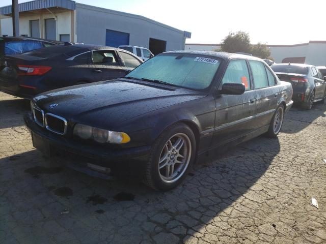 BMW 740 I AUTO 2001 with VIN WBAGG83451DN89710 - Photo from auction