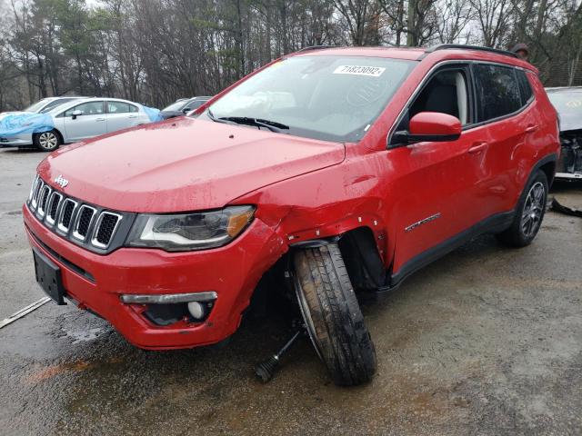 JEEP COMPASS LA 2018 with VIN 3C4NJDBB3JT281241 - Photo from auction