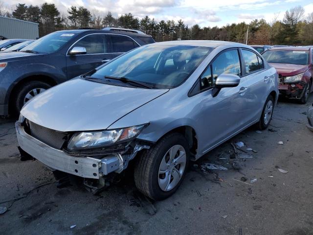 HONDA CIVIC LX 2015 with VIN 2HGFB2F51FH502430 - Photo from auction