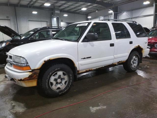 CHEVROLET BLAZER 2004 with VIN 1GNDT13X44K160200 - Photo from auction