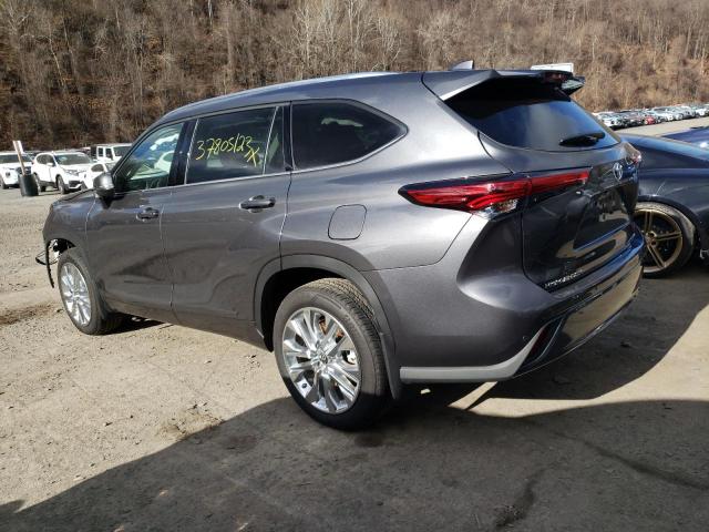 Photo 2 from auction – 2022 TOYOTA HIGHLANDER with VIN 5TDDZRBH3NS224396