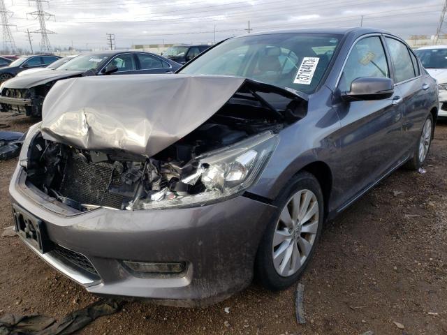 HONDA ACCORD EXL 2014 with VIN 1HGCR3F84EA034107 - Photo from auction