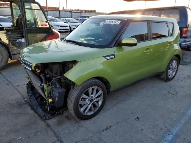 KIA SOUL + 2018 with VIN KNDJP3A57J7894938 - Photo from auction