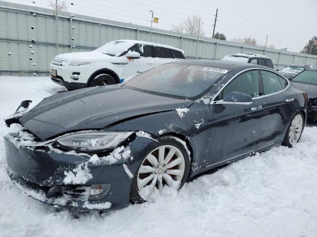 TESLA MODEL S 2016 with VIN 5YJSA1E45GF171989 - Photo from auction