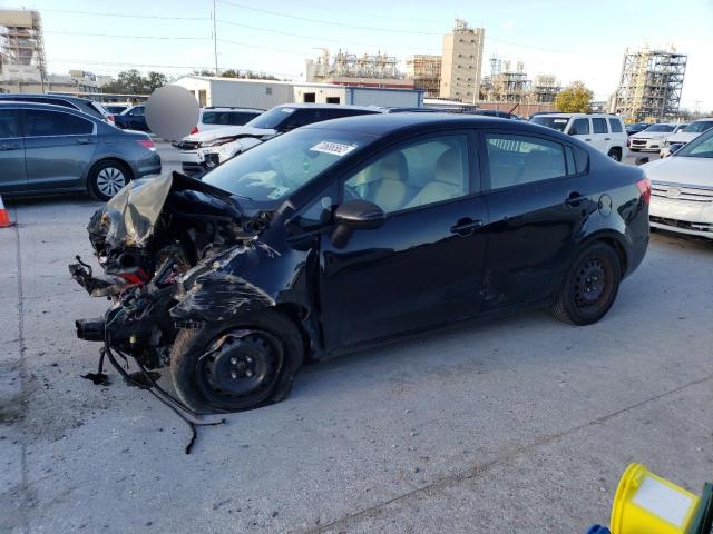 KIA RIO LX 2013 with VIN KNADM4A35D6257015 - Photo from auction