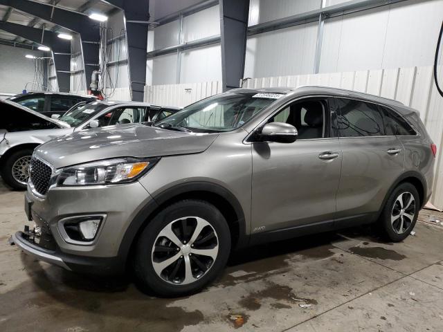 KIA SORENTO EX 2016 with VIN 5XYPHDA13GG009690 - Photo from auction