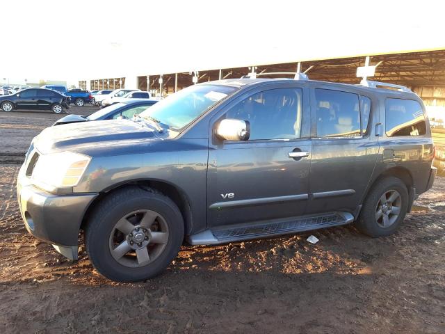 NISSAN ARMADA SE 2005 with VIN 5N1AA08A45N720129 - Photo from auction