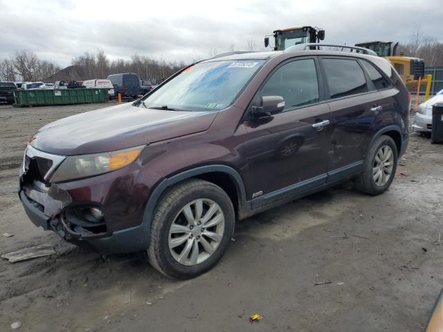 KIA SORENTO EX 2011 with VIN 5XYKUDA23BG040199 - Photo from auction