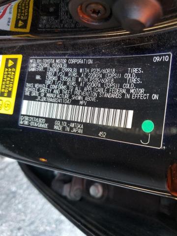 Photo 14 from auction – 2011 LEXUS RX 350 with VIN JTJZK1BA6B2411047