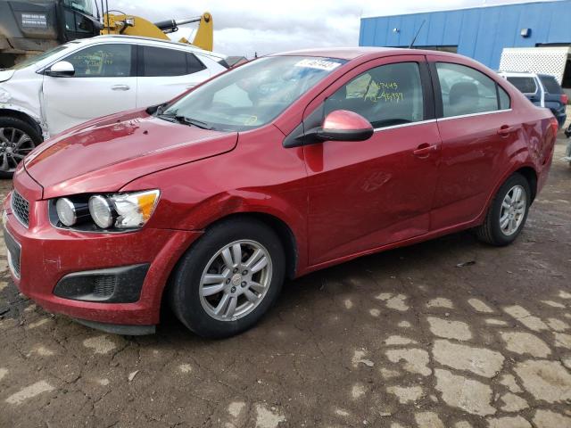 CHEVROLET SONIC LT 2012 with VIN 1G1JC5SH8C4169300 - Photo from auction