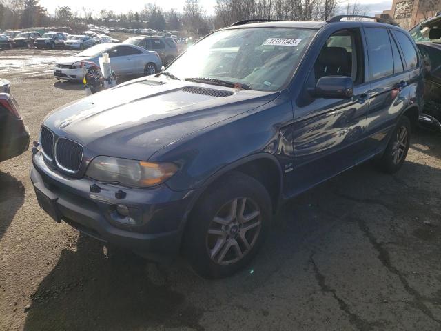 BMW X5 3.0I 2005 with VIN 5UXFA13575LU47014 - Photo from auction