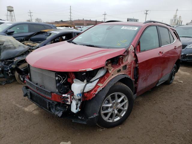 Photo 1 from auction – 2022 CHEVROLET EQUINOX LT with VIN 3GNAXUEV5NL222997