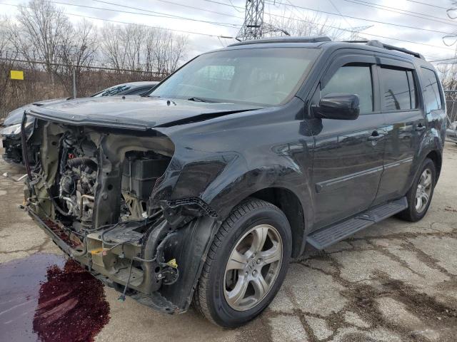 HONDA PILOT EXL 2013 with VIN 5FNYF4H58DB081085 - Photo from auction