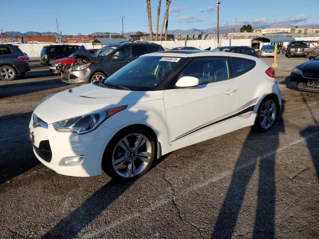 HYUNDAI VELOSTER 2013 with VIN KMHTC6AD4DU137087 - Photo from auction