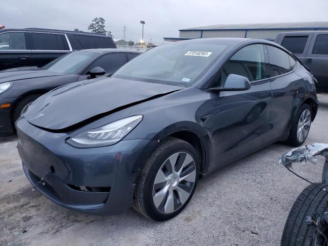 TESLA MODEL Y 2021 with VIN 5YJYGAEE1MF237824 - Photo from auction