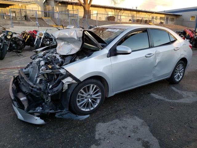 TOYOTA COROLLA L 2015 with VIN 2T1BURHE5FC418540 - Photo from auction