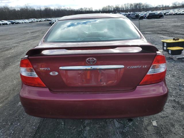 Photo 6 from auction – 2004 TOYOTA CAMRY LE with VIN 4T1BE30KX4U277066