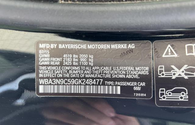 Photo 10 from auction – 2016 BMW 428 XI with VIN WBA3N9C59GK248477
