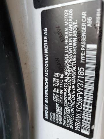 Photo 14 from auction – 2015 BMW X1 XDRIVE2 with VIN WBAVL1C59FVY37185