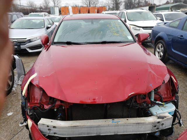 Photo 5 from auction – 2013 LEXUS IS 250 with VIN JTHCF5C26D5060796
