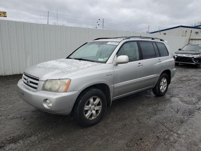 TOYOTA HIGHLANDER 2001 with VIN JTEGF21A110003177 - Photo from auction