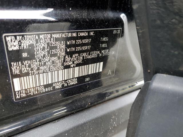 Photo 14 from auction – 2020 TOYOTA RAV4 LE with VIN 2T3H1RFVXLC065320