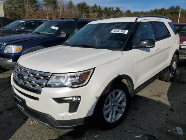 FORD EXPLORER X 2018 with VIN 1FM5K8D83JGA74774 - Photo from auction