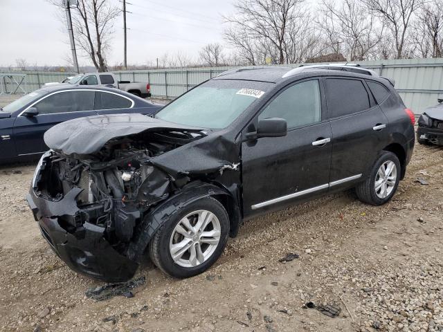NISSAN ROGUE S 2012 with VIN JN8AS5MT2CW257845 - Photo from auction