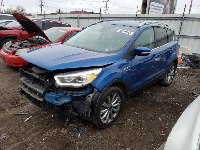 Photo 1 from auction – 2017 FORD ESCAPE TIT with VIN 1FMCU9JD5HUA16041