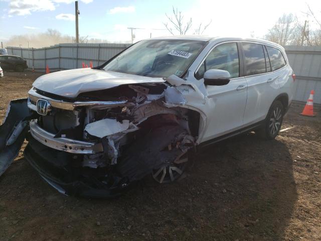 Photo 1 from auction – 2021 HONDA PILOT EXL with VIN 5FNYF6H55MB045754