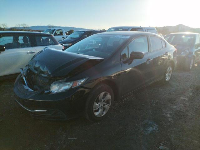 Photo 1 from auction – 2014 HONDA CIVIC LX with VIN 19XFB2F56EE269895