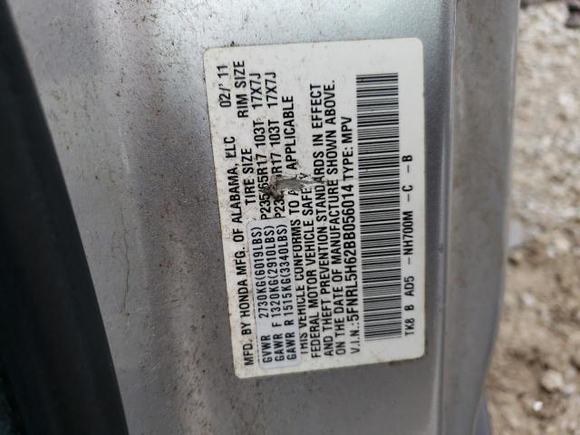 Photo 14 from auction – 2011 HONDA ODYSSEY EX with VIN 5FNRL5H62BB056014