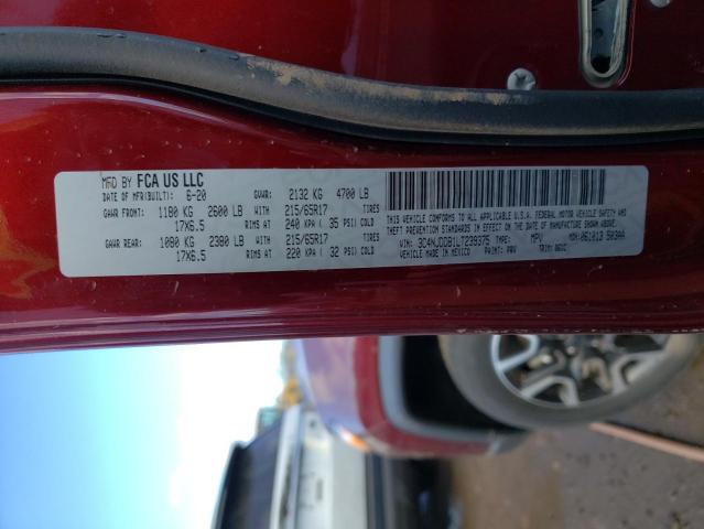 Photo 14 from auction – 2020 JEEP COMPASS TR with VIN 3C4NJDDB1LT239375