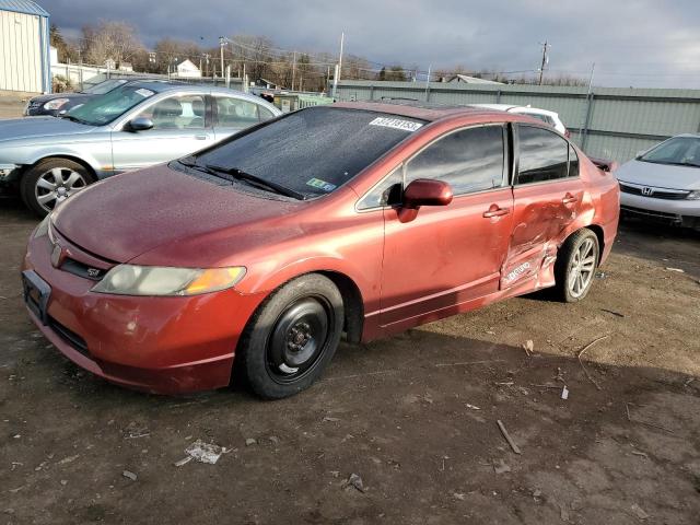 HONDA CIVIC SI 2008 with VIN 2HGFA55538H702573 - Photo from auction
