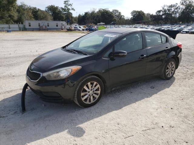 KIA FORTE LX 2014 with VIN KNAFX4A65E5114485 - Photo from auction